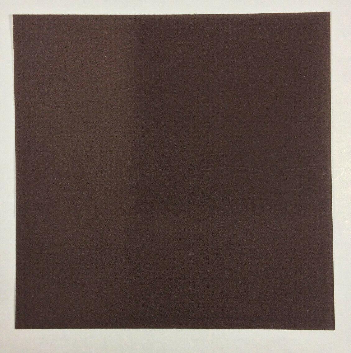 New 6" Square Brown Felt Pad W/ Adhesive Back For Lamp Bases, Vases, Etc #BF201 - Stone Door Lamps