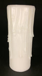 NEW 4" Ivory PolyBeesWax Chandelier Standard Lamp Candle Cover with DRIPS CC912I