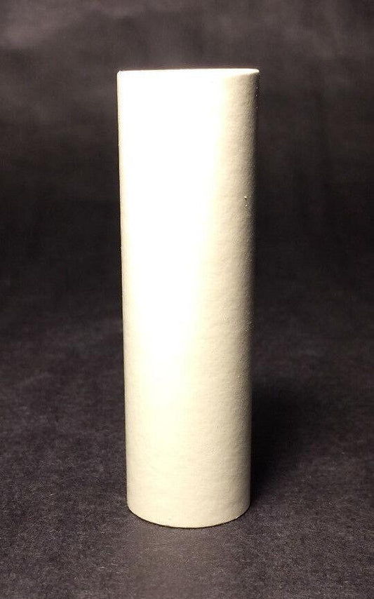 8" Smooth Ivory Plain Paper Candle Cover Chandelier Lamp Socket Candelabra #813i - Stone Door Lamps