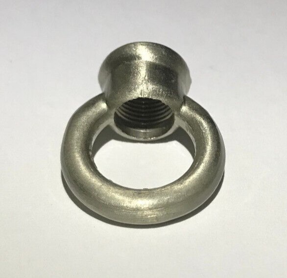New 1" Cast Brass Loop With Wire Way, Satin Nickel Finish 1/8F Tap(3/8") BL954SN