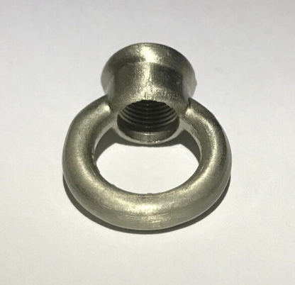 New 1" Cast Brass Loop With Wire Way, Satin Nickel Finish 1/8F Tap(3/8") BL954SN