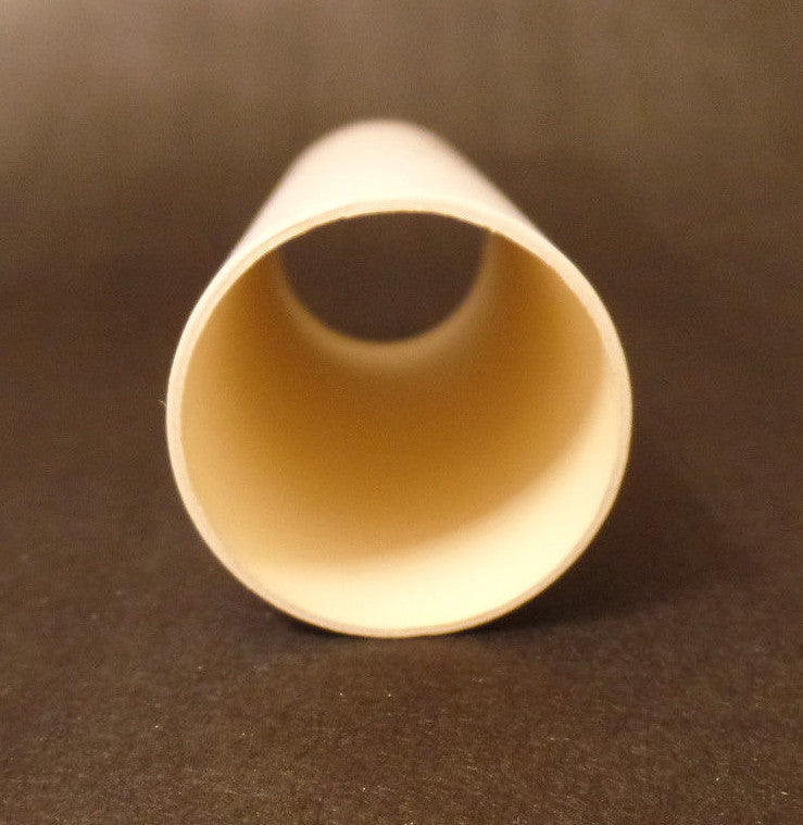 3" Smooth Flat White Paper Candle Cover Chandelier Lamp Socket, Standard #CC814T