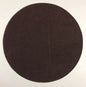 New 12" Round Brown Felt Pad W/ Adhesive Back For Lamp Bases #12BF204 - Stone Door Lamps