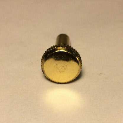 New 1" Solid Brass Knurled Lamp Key For Turn Knob Socket, 4 - 36F Tap, #TK924 - Stone Door Lamps