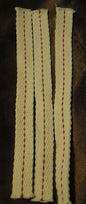 3 - pack - #2 OIL LAMP WICK 3/4 X 9 LONG FOR BRASS PLATED BURNERS, Cotton #WI916 - Stone Door Lamps
