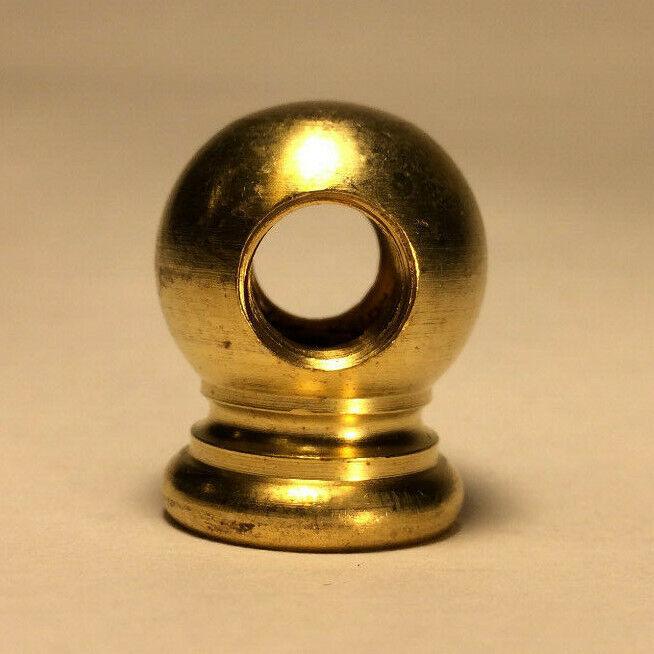 New 3 - Way Unfinished Brass Lamp Arm Back, 7/8" Dia.,1/8F (3/8") All Sides #AB494 - Stone Door Lamps