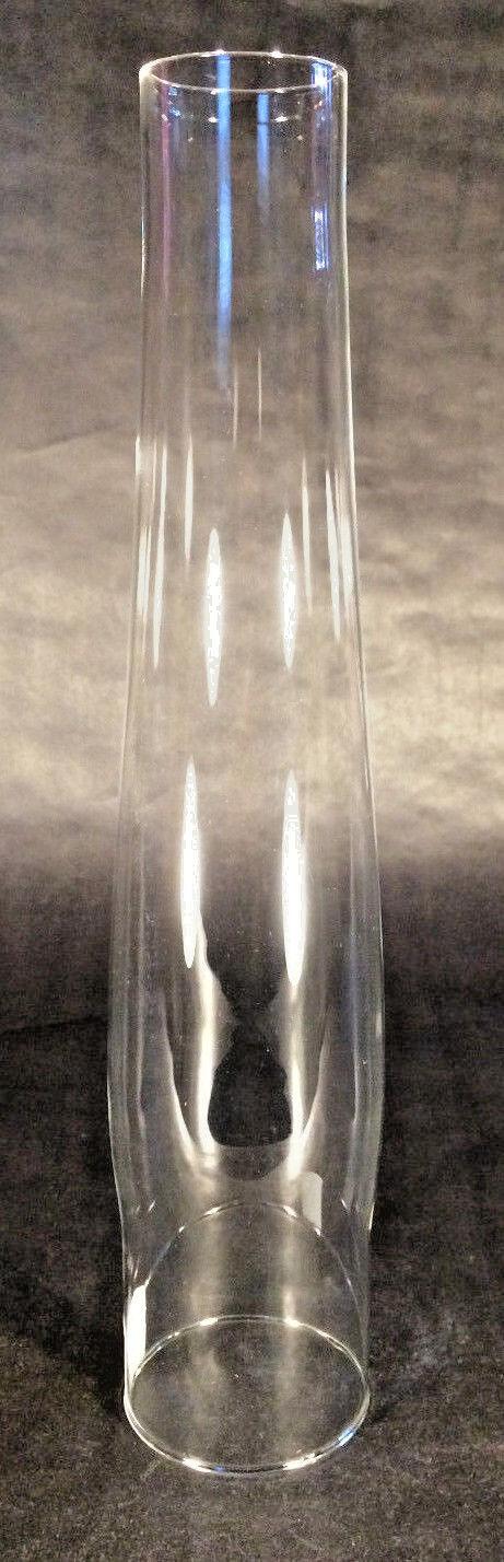 2 5/8" X 13" Clear Glass Oil Lamp Chimney for Rayo Central Draft CD Burner CH962 - Stone Door Lamps
