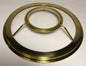 New 7" Fitter Solid Brass Shade Ring Holder For No. 2 Brass Plated Burners SR724 - Stone Door Lamps