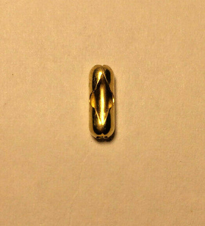 New #6 Brass Beaded Chain Connector With Brass Finish #BC601