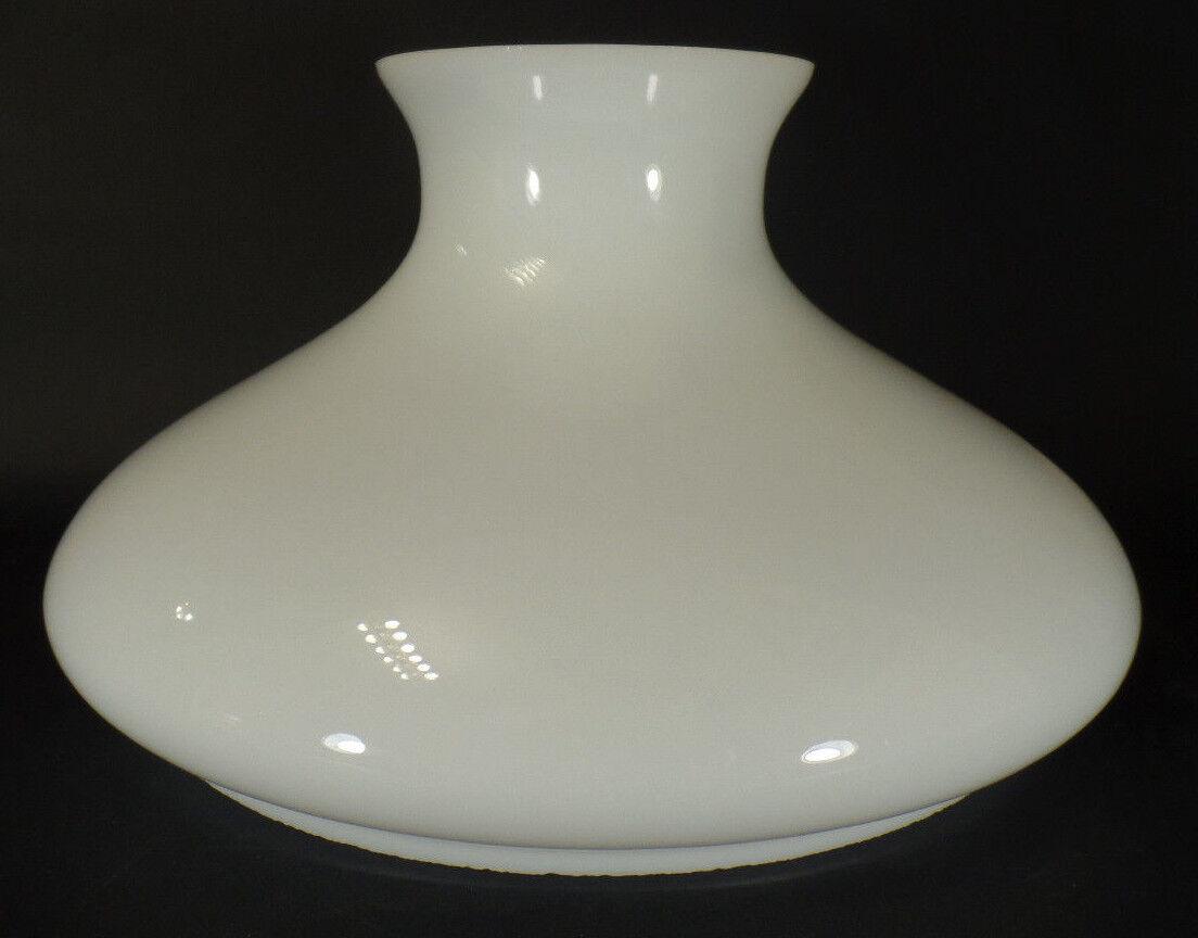 New 10" Fitter Opal White Glass Tam - O - Shanter Student Lamp Shade Plain Top SH100 - Stone Door Lamps