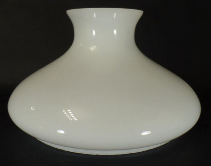 New 10" Fitter Opal White Glass Tam - O - Shanter Student Lamp Shade Plain Top SH100 - Stone Door Lamps