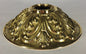 New 5 1/2" Die Cast Polished Brass Canopy With 1 1/16" Hole For Screw Collar 853
