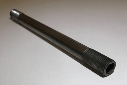 New 5" Seamless Steel Threaded Lamp Pipe, Rod, 1/8 IP (3/8") #SP303 - Stone Door Lamps
