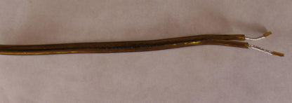 NEW 8' Antique Brass 18/2 Plastic Covered Lamp Cord Plug Set SPT - 1,U.L., #CS718 - Stone Door Lamps