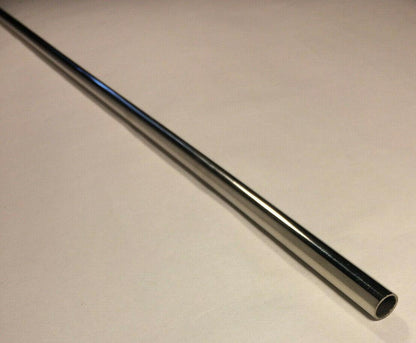 New 3/8" Dia. Bending Nickel Plated Soft Brass Pipe Tubing, 36" Long #BT328N - Stone Door Lamps