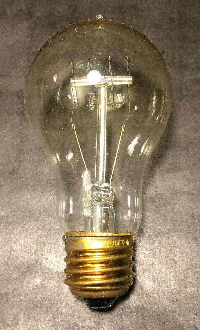 New Edison Base Quad Loop Filament Light Bulb, Antique Style, 60 Watt, #LB110 - Stone Door Lamps