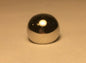 New 1/2" Diameter Brass Ball Finial, Cap, Nickel Plated, 1/8F Tap #BF183N