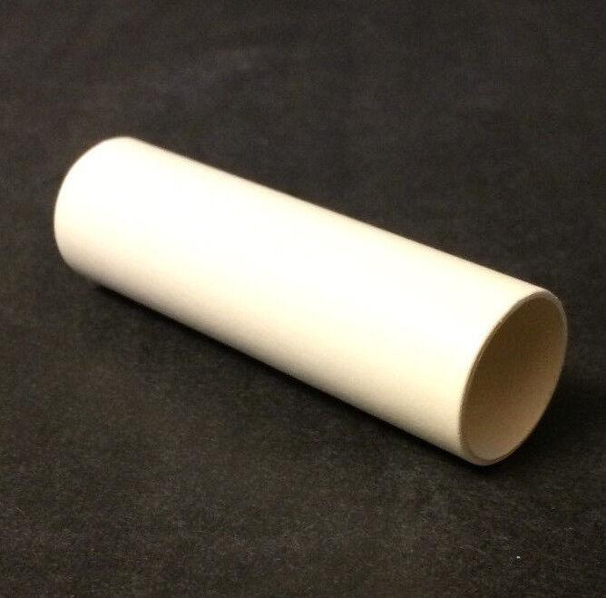 8" Smooth Ivory Plain Paper Candle Cover Chandelier Lamp Socket Candelabra #813i - Stone Door Lamps