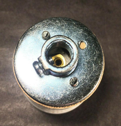 New Medium Base (E26) Keyless Glazed Porcelain Lamp Socket With Flange #PS712 - Stone Door Lamps