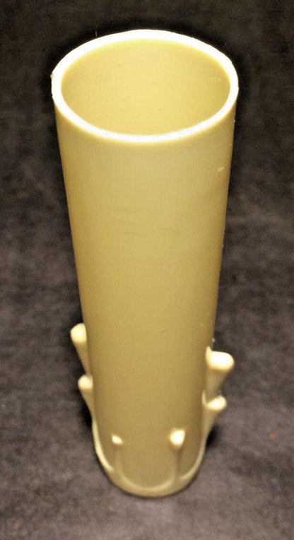 New 4" IVORY PLASTIC CANDELABRA SOCKET Chandelier CANDLE COVER WITH DRIPS #CC800 - Stone Door Lamps