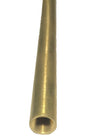 New 12" Brushed Brass Female Threaded Lamp Pipe, Rod, 1/8F Tap (3/8") #SP224U - Stone Door Lamps