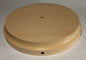 New 10" Wooden Lamp Base w/ Wire Way Hole, Modern Style, Tapered Edge #WB311B10