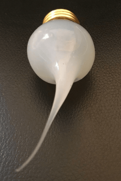 New 7 1/2 Watt Silicone Tipped Light Bulb, Standard Base, 4 1/2" Height #LB103 - Stone Door Lamps