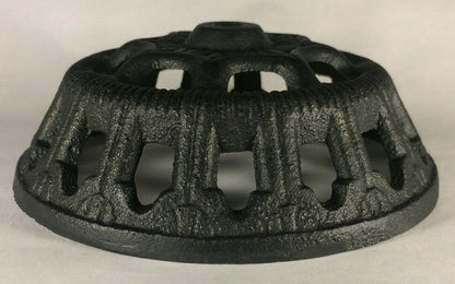 New Cast Iron Bracket Lamp Bowl For Wall Brackets, 5 1/4" Top Inside Dia. #CB910