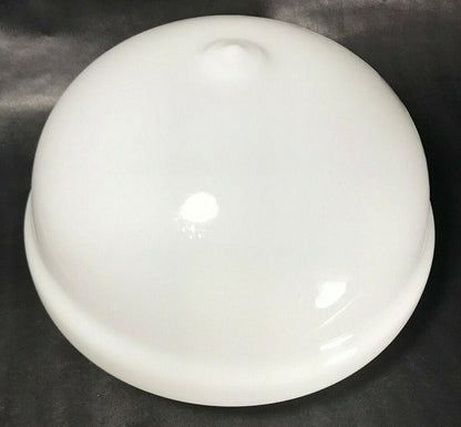 New 4" Lip Fitter Opal Schoolhouse Pendant Shade, 10" Diameter U.S.A. Made PS841 - Stone Door Lamps