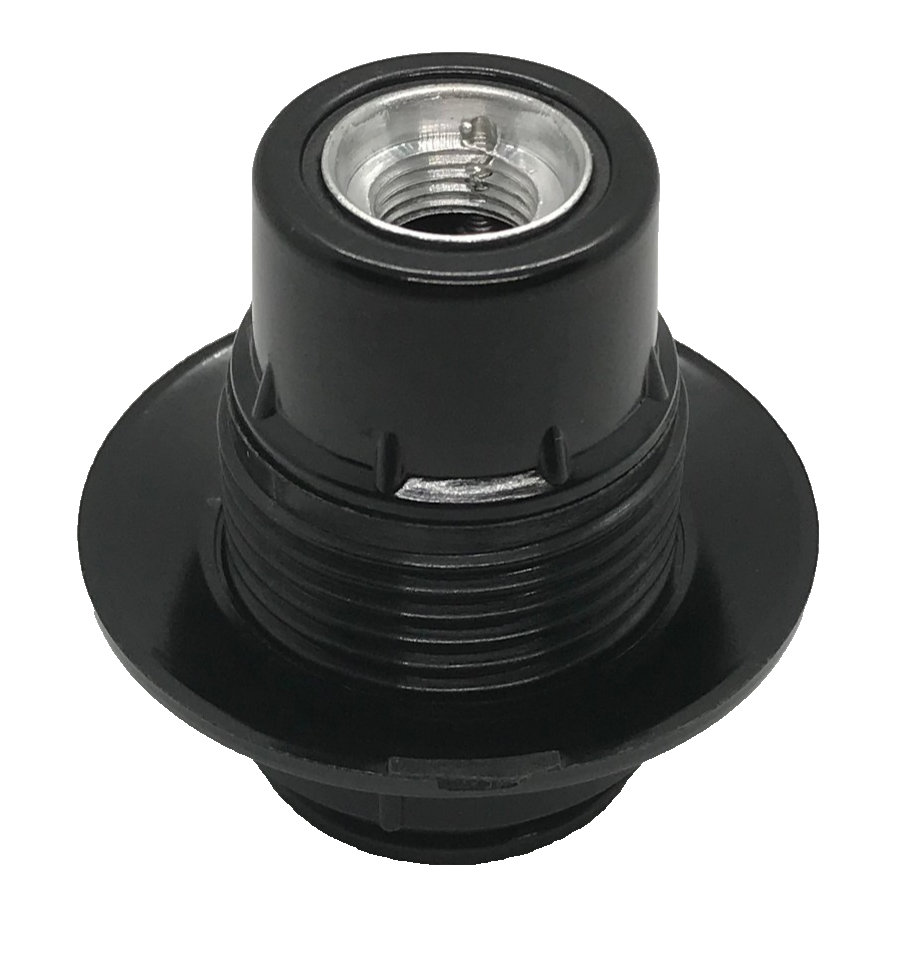 New Euro Style Phenolic E12 Candelabra Lamp Socket, 1 3/4" Ht. #SO646
