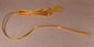 NEW 6 feet Clear Gold 18/2 Plastic Covered Lamp Cord Plug Set SPT - 1, U.L. #CS702 - Stone Door Lamps