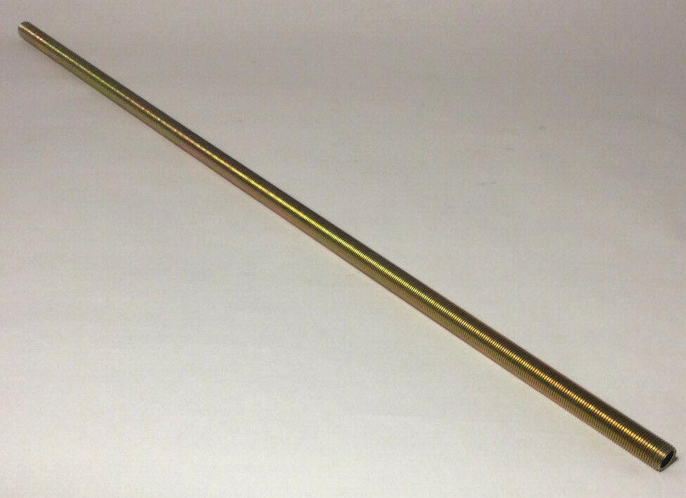 New 11 1/2" All Thread Steel Pipe For Lamps & Fixtures, Seamless, 1/8 IP #390115 - Stone Door Lamps