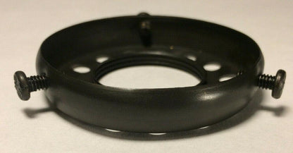 New 2 1/4" Fitter Screw - on Uno - type Shade Holder Antique Bronze Finish #SHH86B - Stone Door Lamps