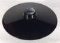 10 1/4" Flat Metal Lamp Light Shade Pendant Black Porcelain Industrial Style 88B