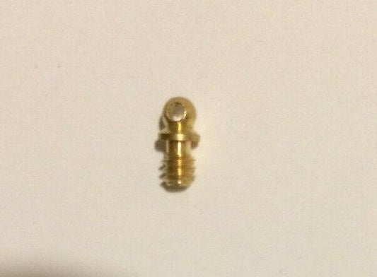 New 6 - 32 Cross Drilled Brass Screw For Hanging Prisms, 5/32" Long, #PS893 - Stone Door Lamps