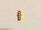 New 6 - 32 Cross Drilled Brass Screw For Hanging Prisms, 5/32" Long, #PS893 - Stone Door Lamps