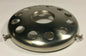 New 4" Fitter Solid Brass Screw On Uno Shade Holder, Satin Nickel Finish SH728SN - Stone Door Lamps