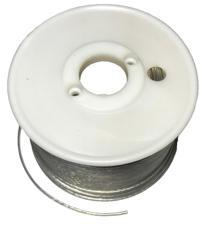 250 ft. 2 Wire Plastic Covered Thin Lamp Cord, Special Purpose 22/2 Clear Silver