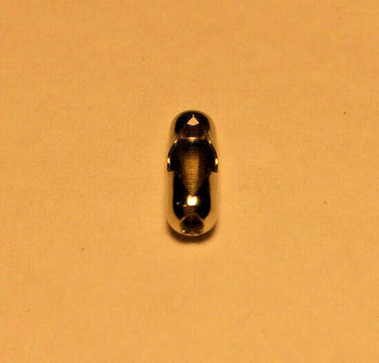 New #6 Brass Beaded Chain Connector With Nickel Plated Finish #BC601N