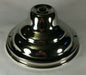 New 5 1/4" Diameter Brass Fixture Canopy w/ Nickel Finish, 2 3/4" Deep, #CA830N