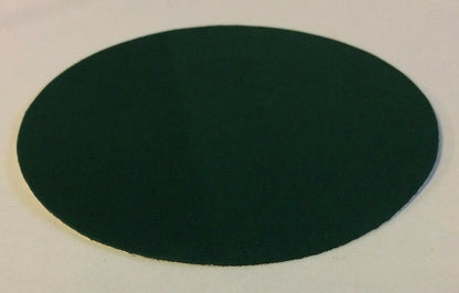 New 12" Round Green Felt Pad W/ Adhesive Back For Lamp Bases, Vases, Etc 12GF204