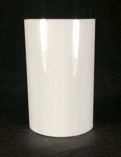 New 2" WHITE PLASTIC STANDARD SOCKET Chandelier Lamp CANDLE COVER  #CC917