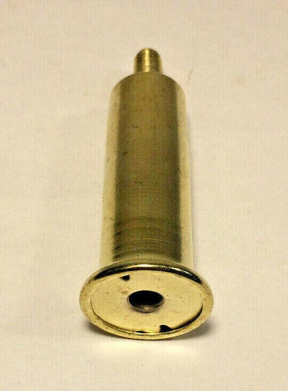 New 2" Height Lamp Shade Finial Riser, Brass Plated Steel & Lacquered #RIS65 - Stone Door Lamps