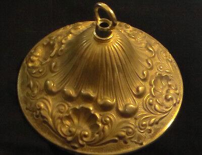 NEW Victorian Style Die Cast Brass Ceiling Canopy, 5 1/2" diameter Unfinished - Stone Door Lamps