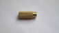 NEW KNURLED BRASS ELECTRIC LAMP SWITCH KNOB - 5/8" LONG #TK818u - Stone Door Lamps